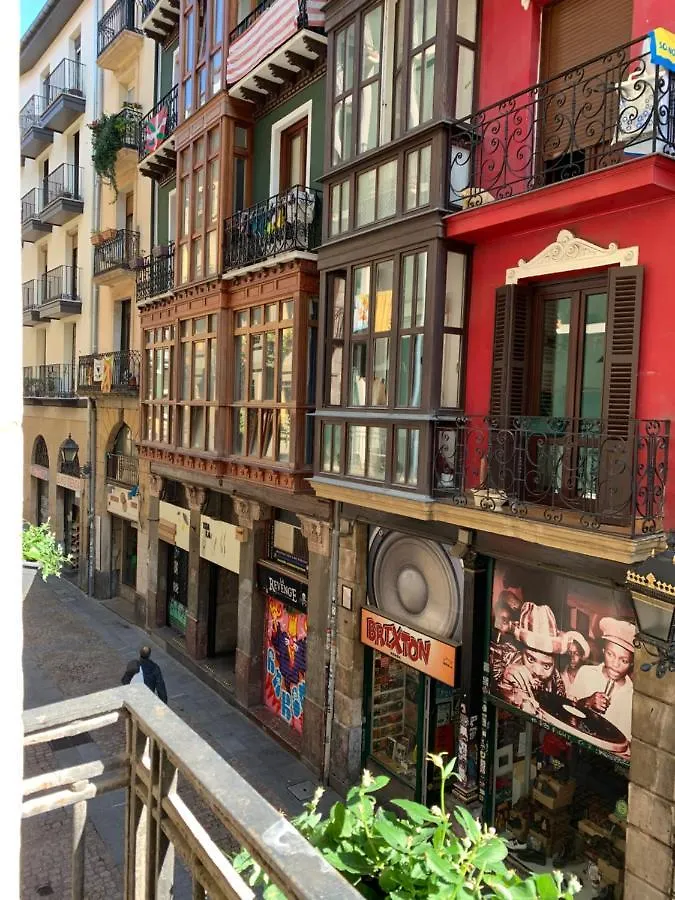 La puerta verde - CASCO VIEJO-OLD TOWN Bilbao Apartamento